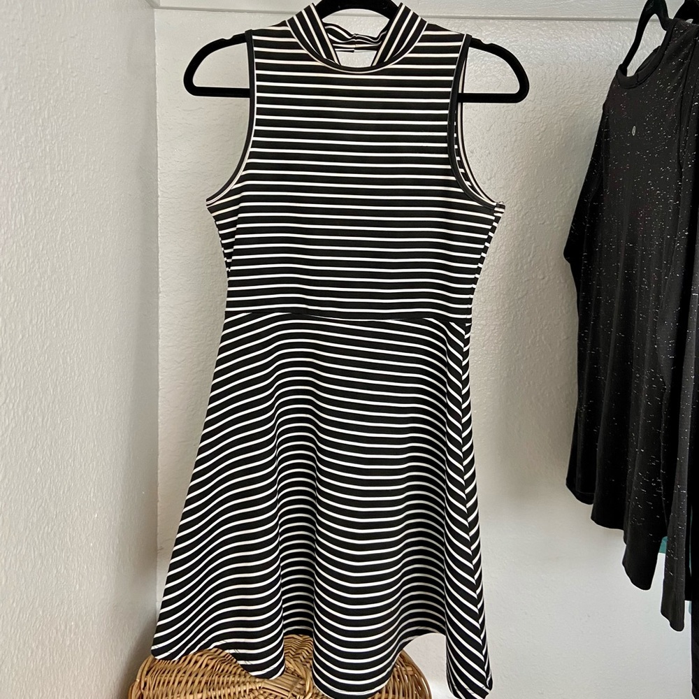 Striped A Frame Dress